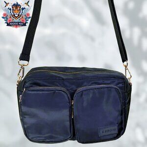 💖Kedzie: Black Gemini Crossbody/Shoulder Bag💖